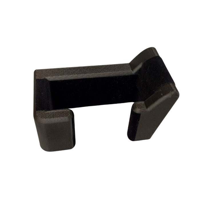 BULLETMAG - UCHWYT UNIWERSALNY NA BROŃ KRÓTKĄ Z KOLIMATOREM LATARKĄ, MOCOWANIE BOKIEM, WKŁADANIE OD GÓRY, PRAWA (MAGNETYCZNY) - CZARNY